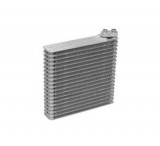 Evaporator aer conditionat Mazda 2, 2007-2014 motor 1.3, benzina, full aluminiu brazat, 235x235x50 mm, iesire 15, 6 mm, intrare 15, 6 mm, tehnologie