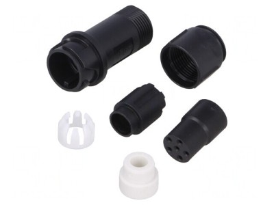 Conector Circular Mufă Mamă 6 PIN fără Contacte foto