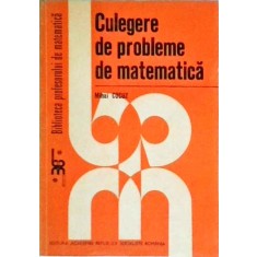 Mihai Cocuz - Culegere de probleme de matematica