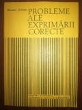 Probleme ale exprimarii corecte- Mioara Avram