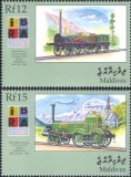 Maldives 1999 - Locomotive, IBRA, serie neuzata