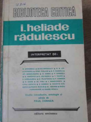 I. HELIADE RADULESCU INTERPRETAT-COLECTIV-228888 foto