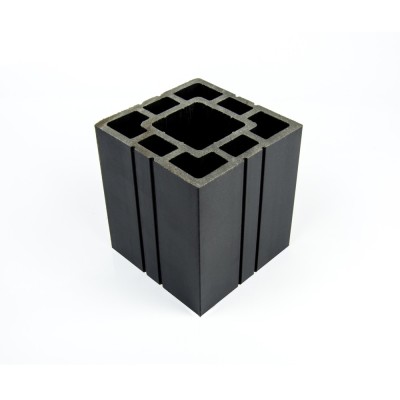 Stalp WPC 90 x 90 x 2000 mm FC, gri foto