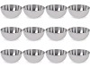 Set boluri, 12 piese, 6.5 l, Metal, Argintiu
