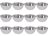 Set boluri, 12 piese, 6.5 l, Metal, Argintiu