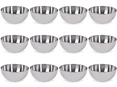 Set boluri, 12 piese, 6.5 l, Metal, Argintiu foto