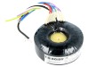Transformator Toroidal Audio 60VA 115V AC, Secundare 250V si 3.15-3.15V, IP00, Terminale Cabluri