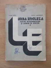 LIMBA ENGLEZA PT INTREPRINZATORI SI OAMENI DE AFACERI-VOL II-FULVIA TURC-R6E foto