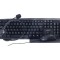 Kit birou USB A, US layout, negru