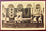 Manastirea Agapia - Atelierul de Covoare - aprox. 1928 - printata, necirculata, L.Herscovici - fotograf Targu Neamt, Fotografie