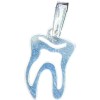 Pandantiv din argint 925 jolie silver, model dinte, 15 x 7 mm, 0.6 g