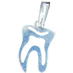 Pandantiv din Argint 925 Jolie Silver, Model Dinte, 15 x 7 mm, 0.6 g foto