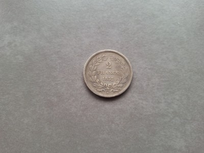2 francs 1832 A Franta, argint foto