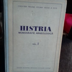 HISTRIA. MONOGRAFIE ARHEOLOGICA VOL.1