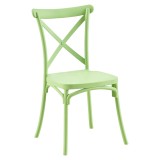 Cumpara ieftin Scaun Stivuibil Mobikon Savita Plastic Verde 50x47x90 cm