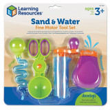 Set ustensile pentru experimente - Apa si Nisip PlayLearn Toys, Learning Resources