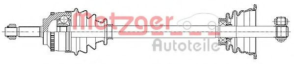 Planetara RENAULT CLIO II (BB0/1/2, CB0/1/2) (1998 - 2005) METZGER 7210025