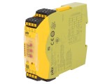 Releu Siguranta PILZ PNOZ s5, 24V DC, 3 Intrari, 4 Iesiri, IP40, Montare Sina DIN
