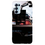 Husa compatibila cu Oppo A5 (2020) model Back to the Future, Silicon, TPU, Viceversa, Transparent, Carcasa