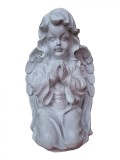 Cumpara ieftin Statueta decorativa, Inger, Alb, 33 cm, DVAN0704-8P