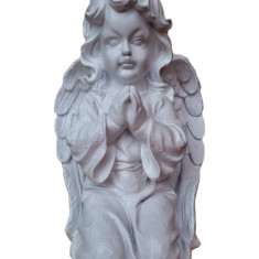 Statueta decorativa, Inger, Alb, 33 cm, DVAN0704-8P