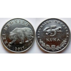 Croatia 2017 - 5 kuna, circulata