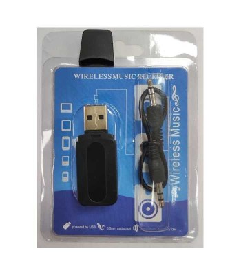 Adaptor convertor audio bluetooth Wireless2.1 +EDR USB cu 3.5 mm Jack foto