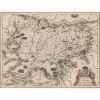 Harta Transilvania Blaeu Amsterdam 1645, 50x65cm, Reproducere de Arta