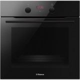 Cuptor incorporabil Hansa Fusion II BOES68463, 65 l, Autocuratare Steam Clean, 8 functii, Touch buttons + knobs, Clasa A, Negru