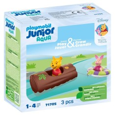 Playmobil Junior Disney aventura pe apa a lui Winnie si Piglet