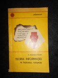 M. ROSENBLATT-ROTH - TEORIA INFORMATIEI PE INTELESUL TUTUROR