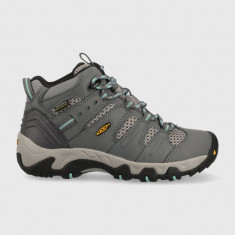 Keen pantofi Koven Mid WP femei, culoarea gri