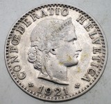 1.365 ELVETIA 20 RAPPEN 1921 B