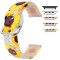 Curea silicon, compatibila Apple Watch 9|8|7|6|5|4|3|2|1 Series, 41mm|40mm|38mm, Quick Release, Sunflower Effect