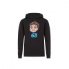 Mercedes AMG Petronas hanorac cu glugă pentru copii Caricature Graphic black George Russell F1 Team 2024 - 140 cm (dětsk&eacute;), Stichd