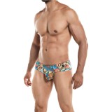 Slip Barbatesc CUT4MEN Cheeky Cartoon, Multicolor