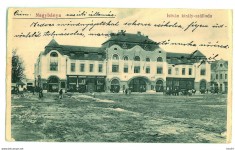4658 - BAIA-MARE, Maramures, Market, Romania - old postcard - used - 1912