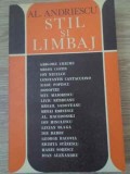 STIL SI LIMBAJ-ALEXANDRU ANDRIES