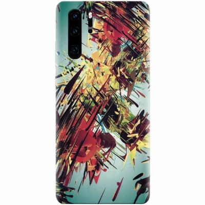 Husa silicon pentru Huawei P30 Pro, Complex Abstract Colorful 3D Drawing foto