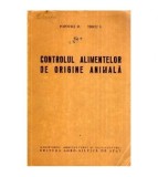 Popovici D. si Tricu I. - Controlul alimentelor de origine animala -