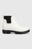 UGG botine Droplet femei, culoarea: alb 1130831.WHT