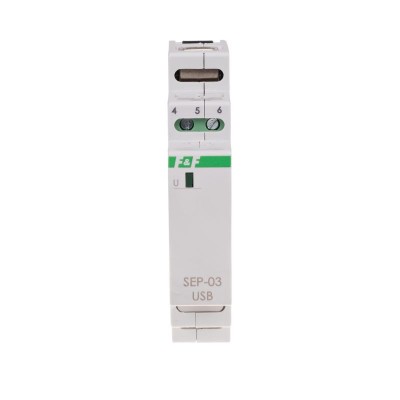 Adaptor Separator de Semnale pentru Șină DIN SEP-03USB foto