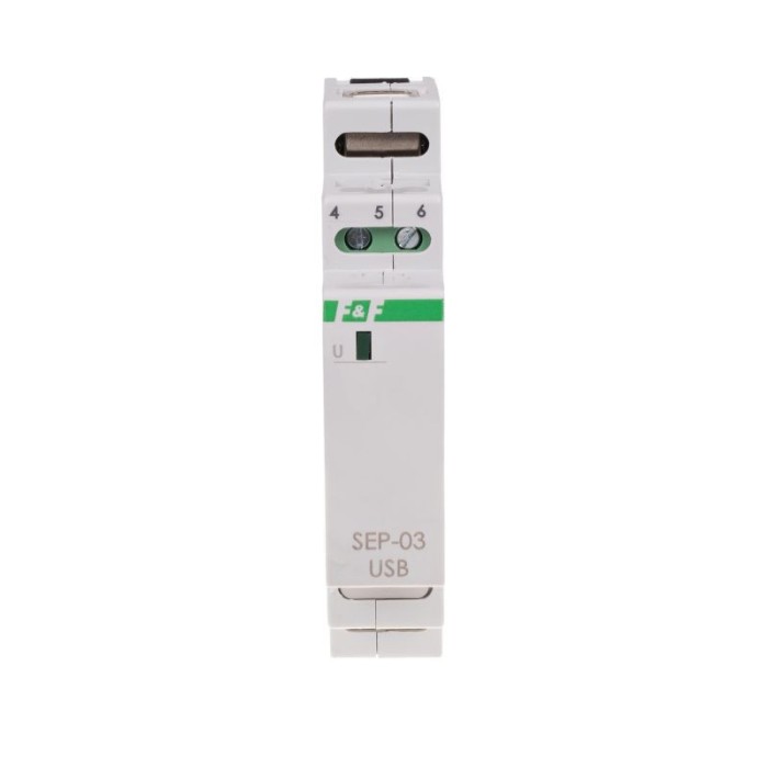 Adaptor Separator de Semnale pentru Șină DIN SEP-03USB