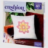 Kit broderie fata de perna 40x40 cm , set DIY complet pentru cusut decorativ