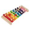 Xilofon Lemn Montessori, 8 Clape Multicolor, Avertisment 3+ Ani, Oem