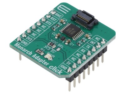 Adaptor Click Board GPIO UART Monarch foto