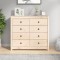 Gossi dulap lateral, 100x40x90 cm, lemn masiv de pin