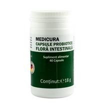 Capsule Probiotice pentru Flora Intestinala Darmflora 40cps Medicura Cod: MC313 foto