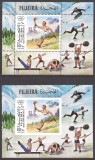 FUJEIRA 1972 SPORT J.O. DE VARA ( 2 colite dt. + ndt.) MNH