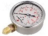 Manometru cu glicerina, 0...10bar, PNEUMAT - M63R.GL010G14